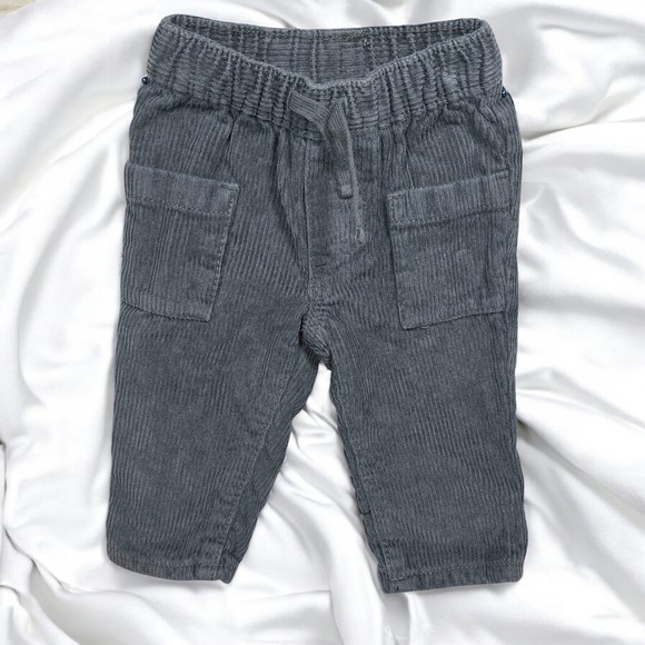 Baby B'gosh Corduroy‎ Outfit Set Sherpa Collar Bomber Jacket and Pants, 6 Months - Picture 2 of 11